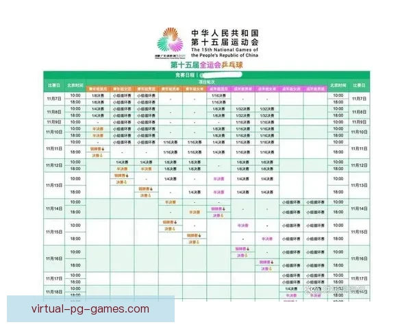 2021国际乒乓球赛程及比赛规则详解
